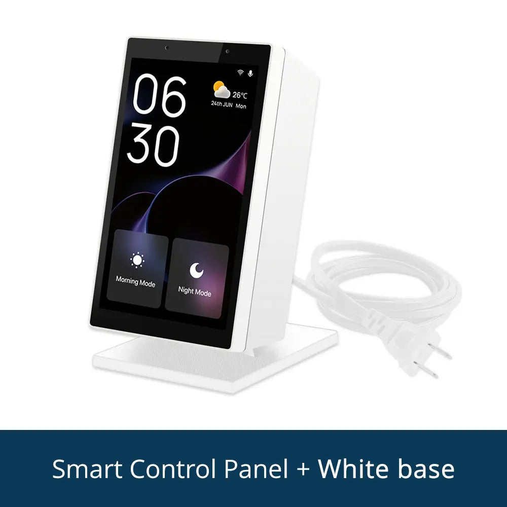 Zemismart 5 inch Smart Central Control Panel Touch Screen Come with Stand Built-in Alexa Voice Zigbee BLE Gateway Work with Tuya